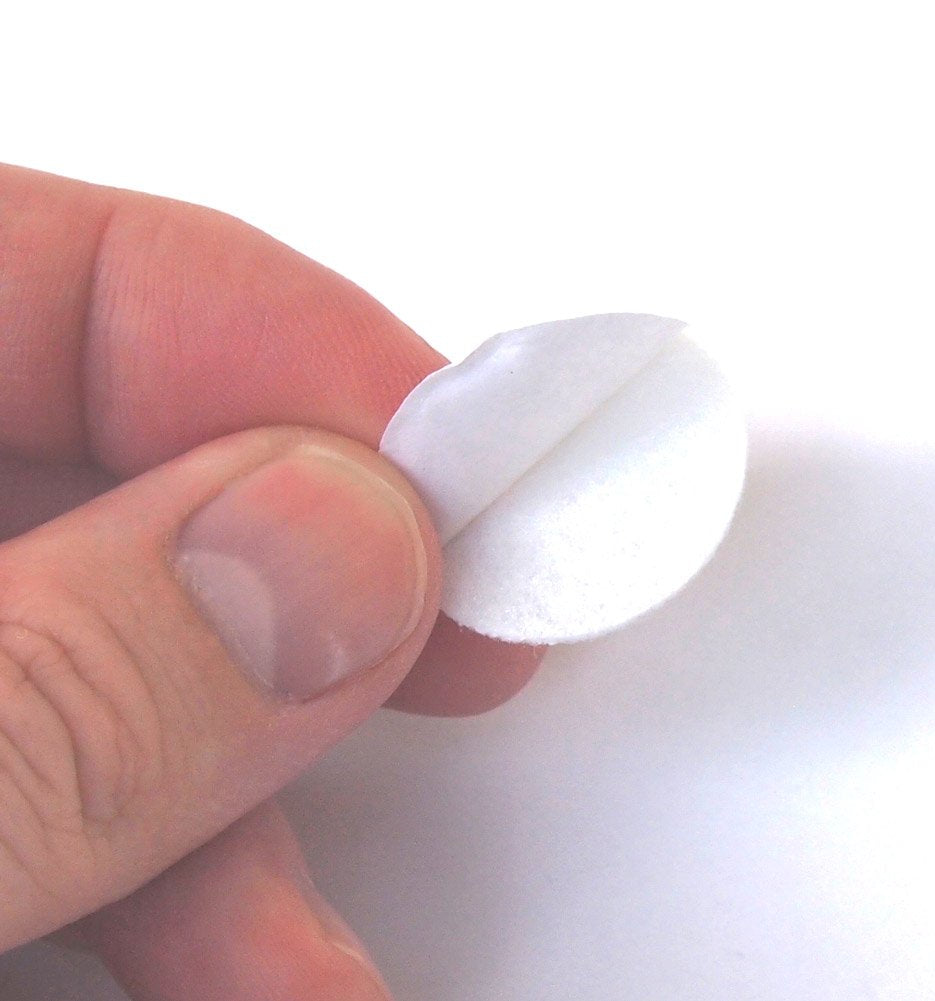 Ever After Mixed Color Assortment Felt Circle Stickers (3 inch - 58pc)