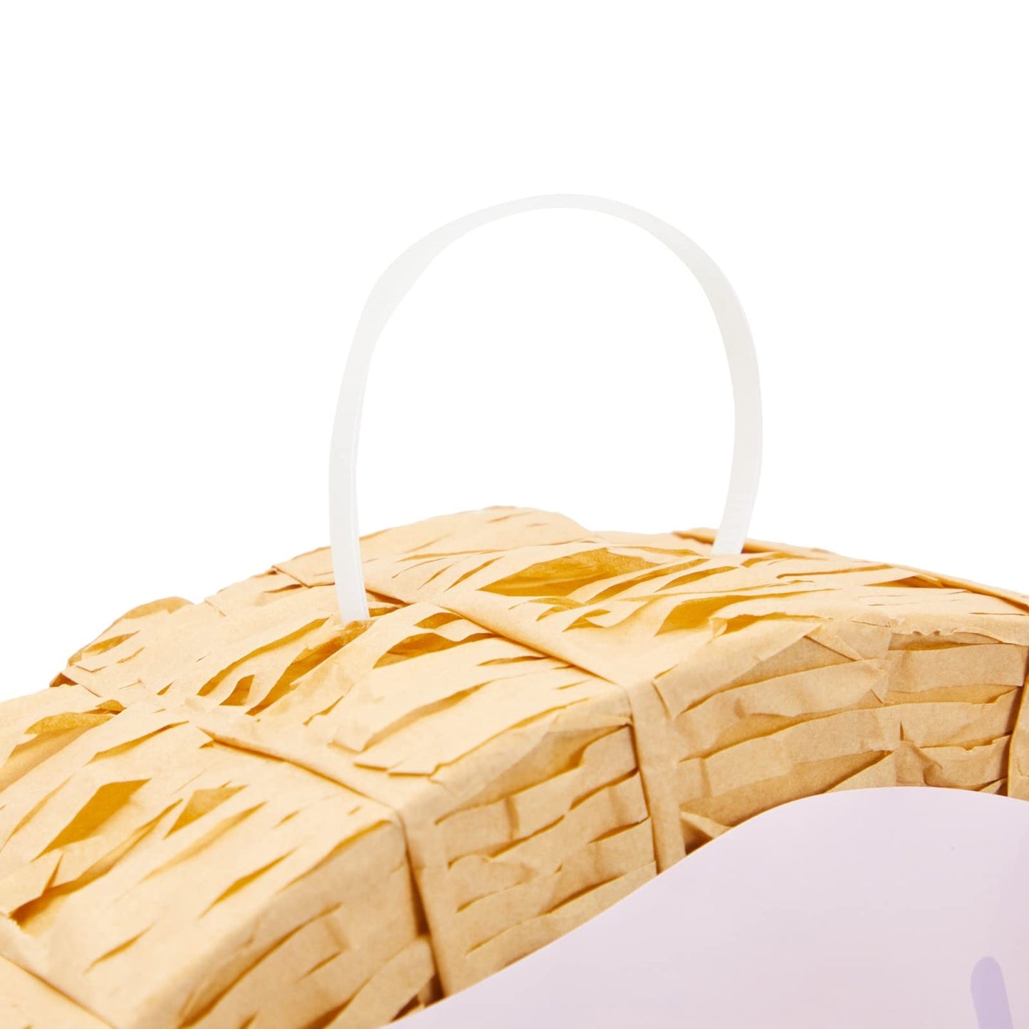 Pink Donut Pinata for Two Sweet Birthday Party Supplies - Baby Shower Decorations - Donut Birthday Party Pinata (Small, 13 x 3 Inch)