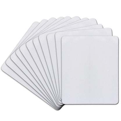 Sublimation Mouse Pad Blank Rectangular Blanks 3mm Thick for Transfer Heat Press Printing Crafts 9.4x7.9x0.12 Inches White 11pcs