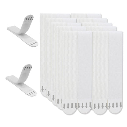 Large Picture Hanging Strips Heavy Duty, 16-Pairs(32 Strips) Sticky Picture Hangers for Walls No Damage Wall Picture Hangers Without Nails Refill Adhesive Poster Strips