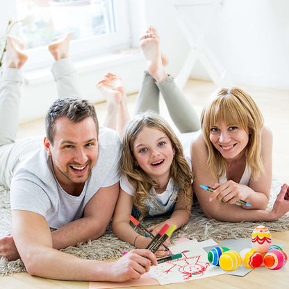 36 Colors Dual Tip Acrylic Paint Pens Markers, Premium Acrylic Paint Pens for Wood, Canvas, Stone, Rock Painting, Glass, Ceramic Surfaces, DIY Crafts Making Art Supplies