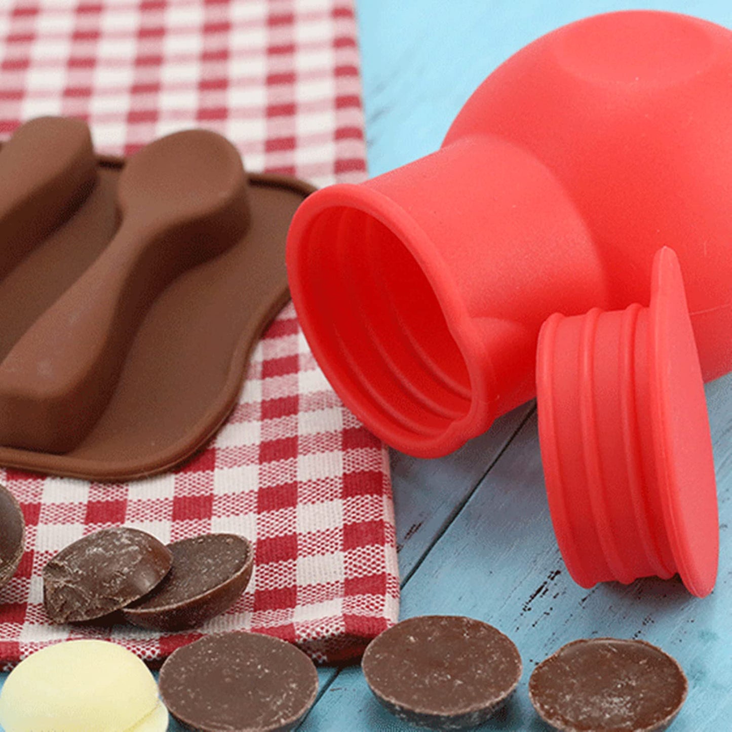 3 Pcs Silicone Chocolate Melting Pot, Butter Sauce Milk Microwave Baking Pouring Tool