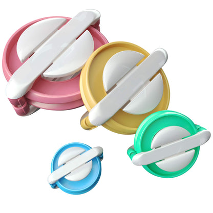 Round Knitting Looms Set Craft Kit Tool with Hook Needle and Pompom Maker