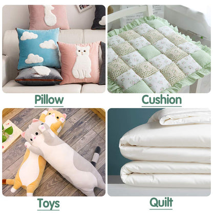 10.5oz Stuffing for Stuffed Animals, Stuffing for Crafts Crochet Stuffing,Stuffing for Crochet, Polyester Fiber Fill Resilience for Fill Fiber Animal Stuffing