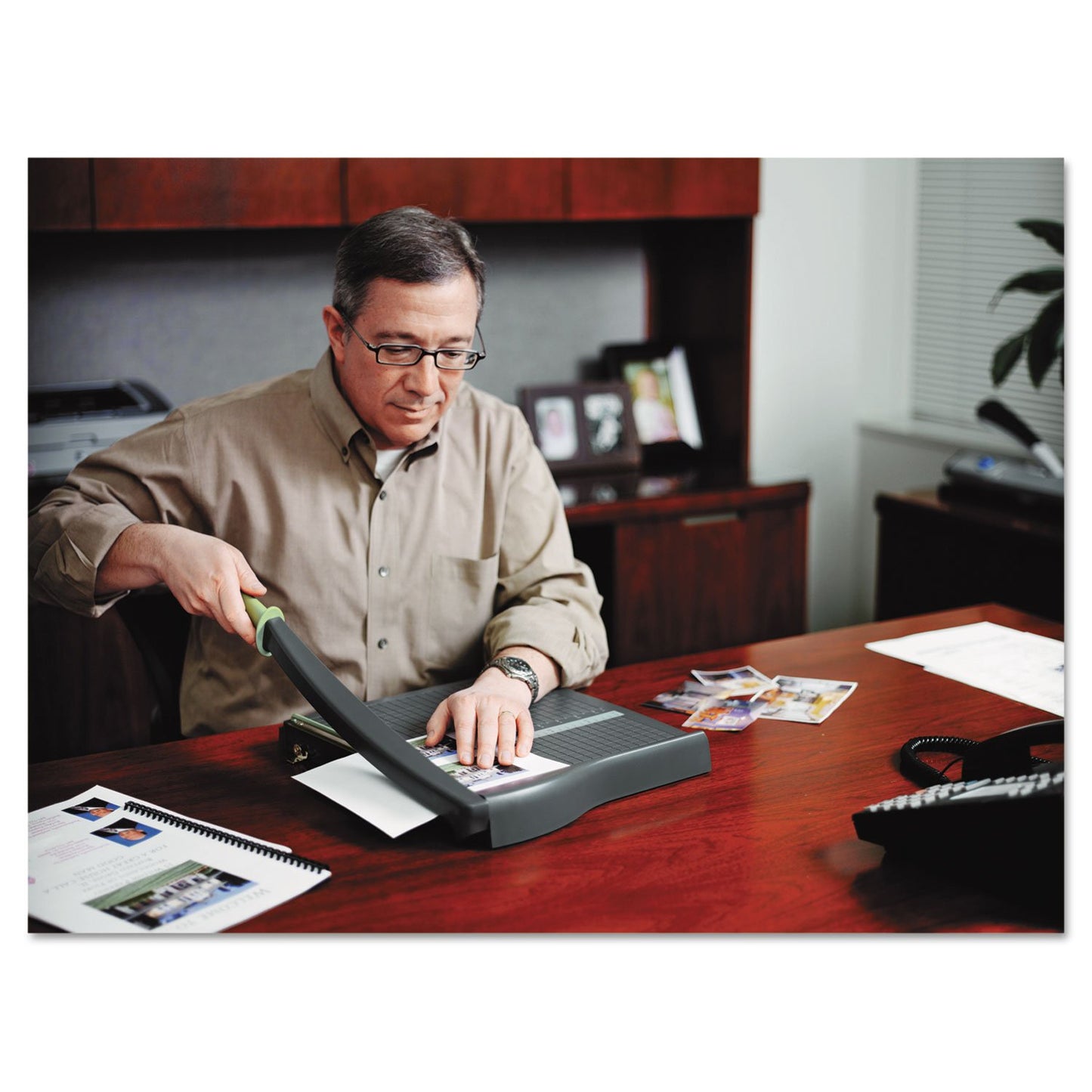 Paper Cutter, Guillotine Trimmer, 12" Cut Length, 10 Sheet Capacity, ClassicCut Lite (9312)