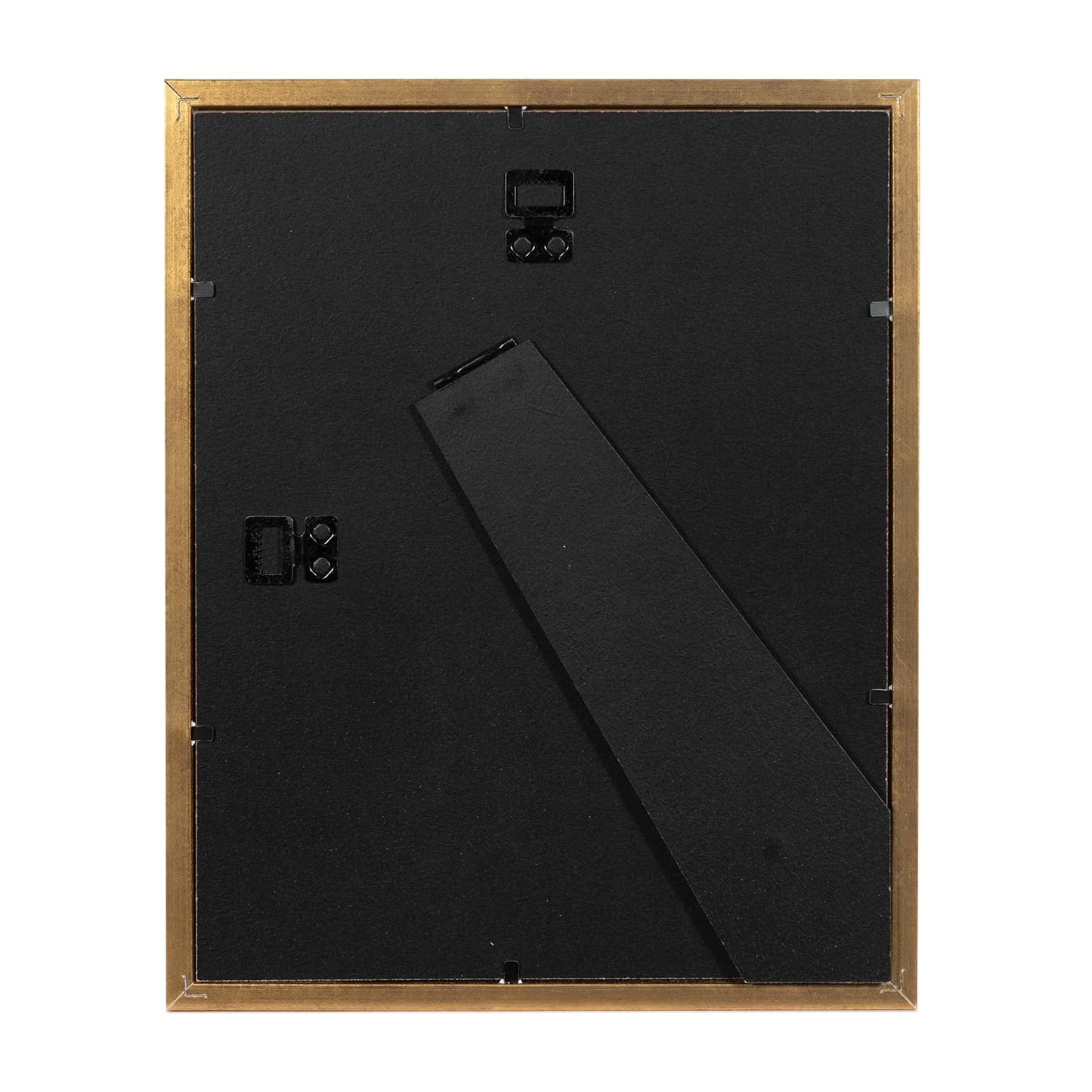 Gold 8x10 Picture Frame set of 4, Display 8x10 without Mat Wall Gallery Photo Frames