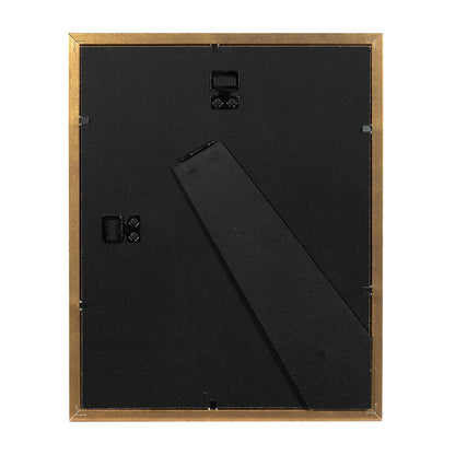 Gold 8x10 Picture Frame set of 4, Display 8x10 without Mat Wall Gallery Photo Frames