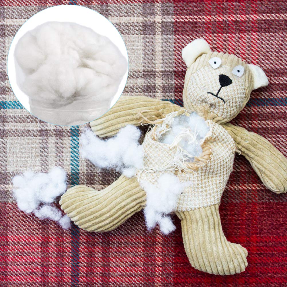 3.5oz Premium Polyester Fiber Fill, High Resilience Fiberfill Stuffing for Craft, Crochet Animals, Crochet Stuffing, Cotton Stuffing, Recyclable