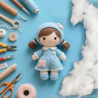 75g/2.6oz Premium Polyester Stuffing for Stuffed Animals, Soft and Warm Down Feather Like DIY Toy Stuffing for Dolls, Fiber Filling pp Cotton Stuffing for Craft