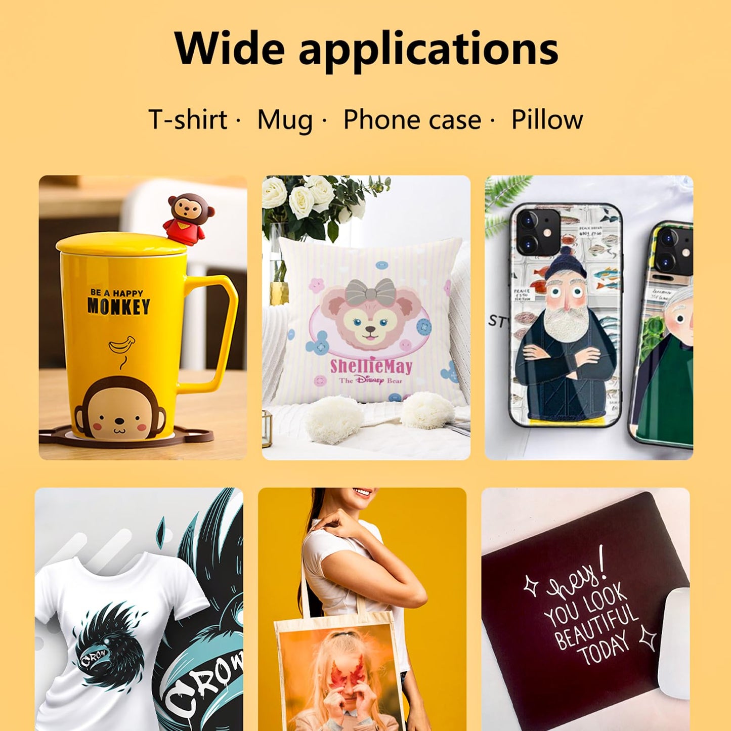 400ML Autofill Syringe-Free Sublimation Ink Compatible for ET-2400 ET-2720 ET-2760 ET-4800 ET-2850 ET-2800 ET-3850 ET-2803 ET-2750 ET-3760 ET-15000 (Anti-UV/ICC Free)