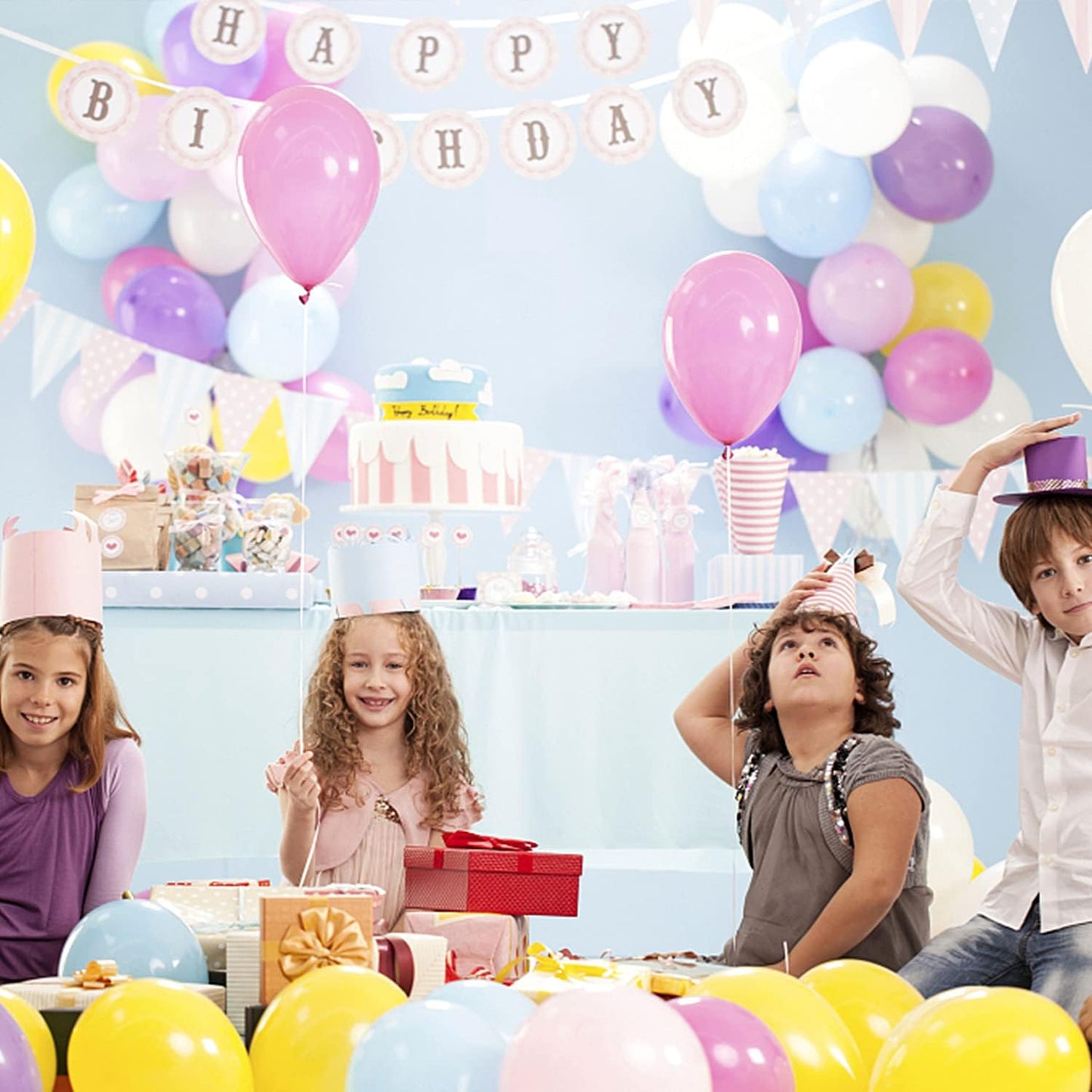 3000 Pcs Point Dots Balloon Glue Removable Adhesive Point Tape, 30 Rolls Double Sided Dots Stickers for Craft Wedding Decoration