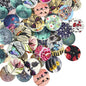400 Pcs Wooden Buttons - Many Styles Decorative, Cute 3D Buttons for DIY Sewing (20mm, 15mm, 25mm)