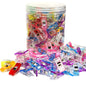 Sewing Clips, 120 Pcs with Plastic Jar, Fabric Clips, Premium Quilting Clips for Supplies Crafting Tools,Plastic Clips for Crafts,Sew Clips,Sewing Notions