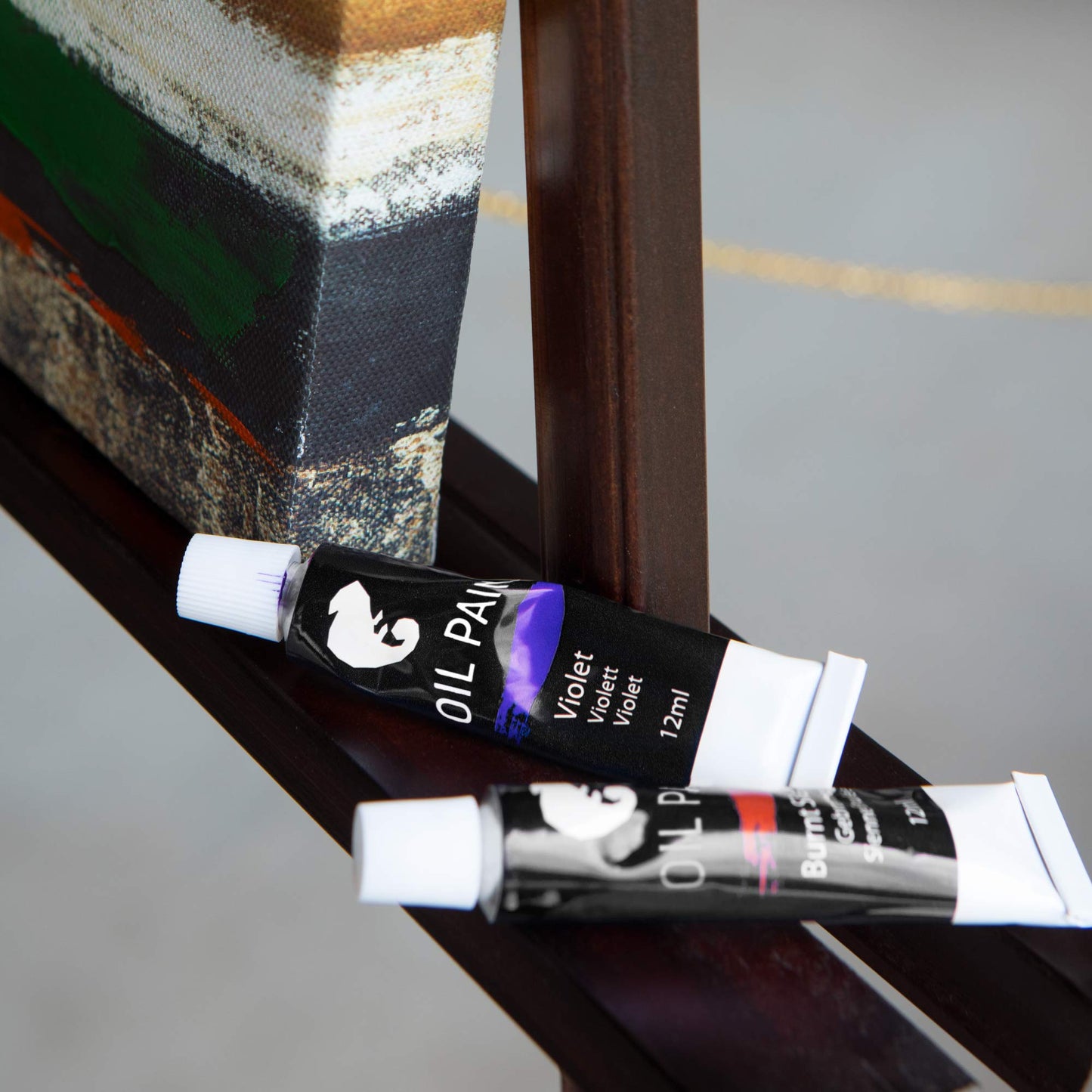 Oil Paint Set 48 x 12mL (0.4Oz) Pack of 48 Tubes of Oil Paints for Canvas Painting