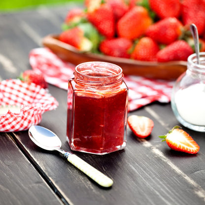 3 Ounce Hexagonal Mini Glass Honey Jar with Wooden Dips, 30 Honey Jars with Gold Lid, Bee Pendant, Jute, 35 Bees Stickers, Great for Baby Showers, Party Gifts, Wedding Gifts