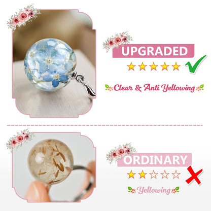 UV Resin-200g Upgraded Crystal Clear Hard UV Curing Epoxy Resin Starter Supplies for Craft Jewelry Making