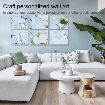 Canvases for Painting 8x10 Inch, Canvas Bulk Pack of 12, 8 oz Primed Canvas Panel, Blank Canvas for Painting, Canvas Boards for Painting Acrylic and Oil, Art Supplies for Adults and Teens.