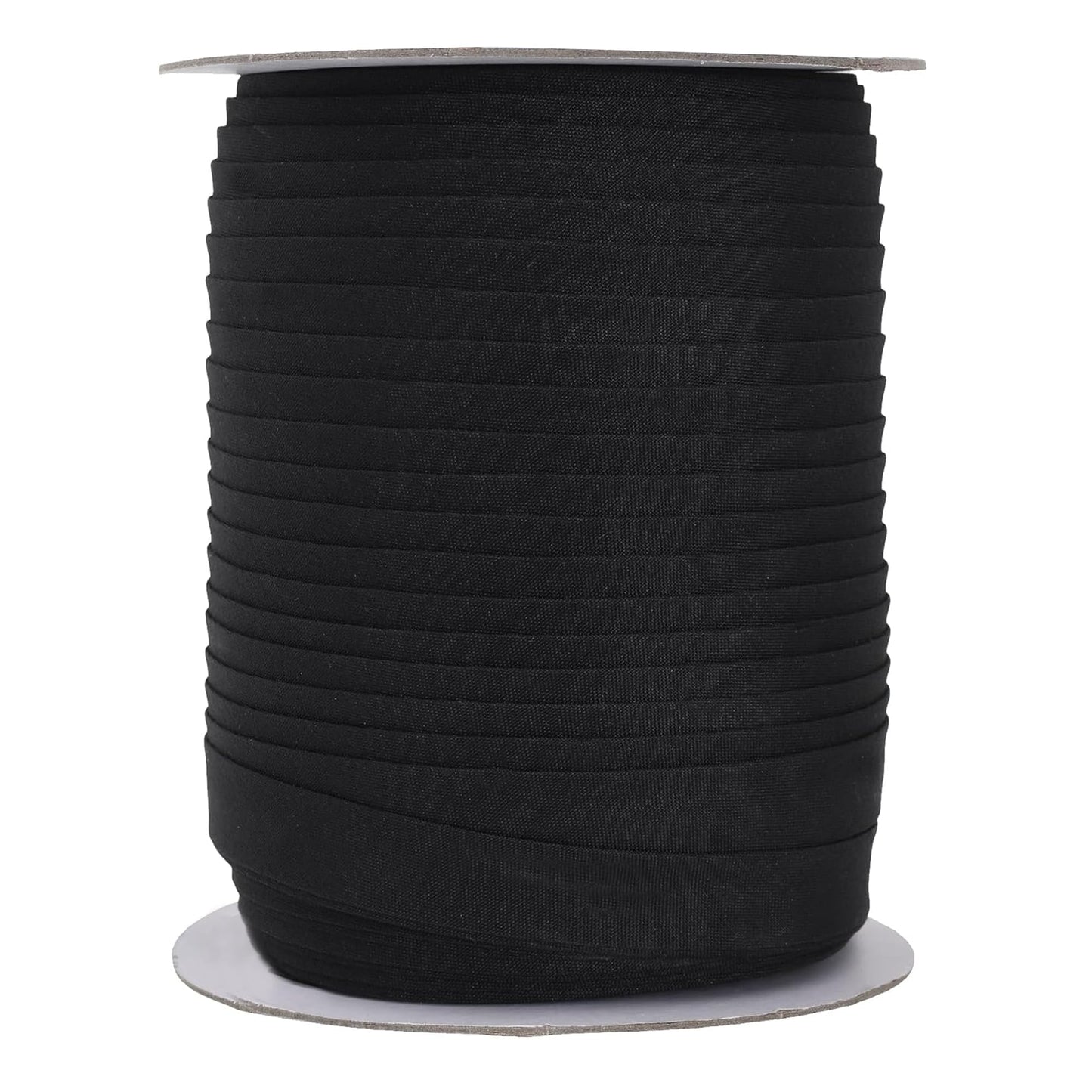 Double Fold Bias Tape for Sewing - 55 Yds Black Bias Tape Double Fold 1/2 Inch Hem Quilt Binding Black Seam Binding Tape - Fabric Piping Bias Binding Tape