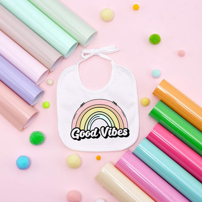 Glow in The Dark Boho HTV Vinyl - 12 Sheets 12''x 10''Pastel HTV Iron on Vinyl Heat Transfer Vinyl for T-Shirts