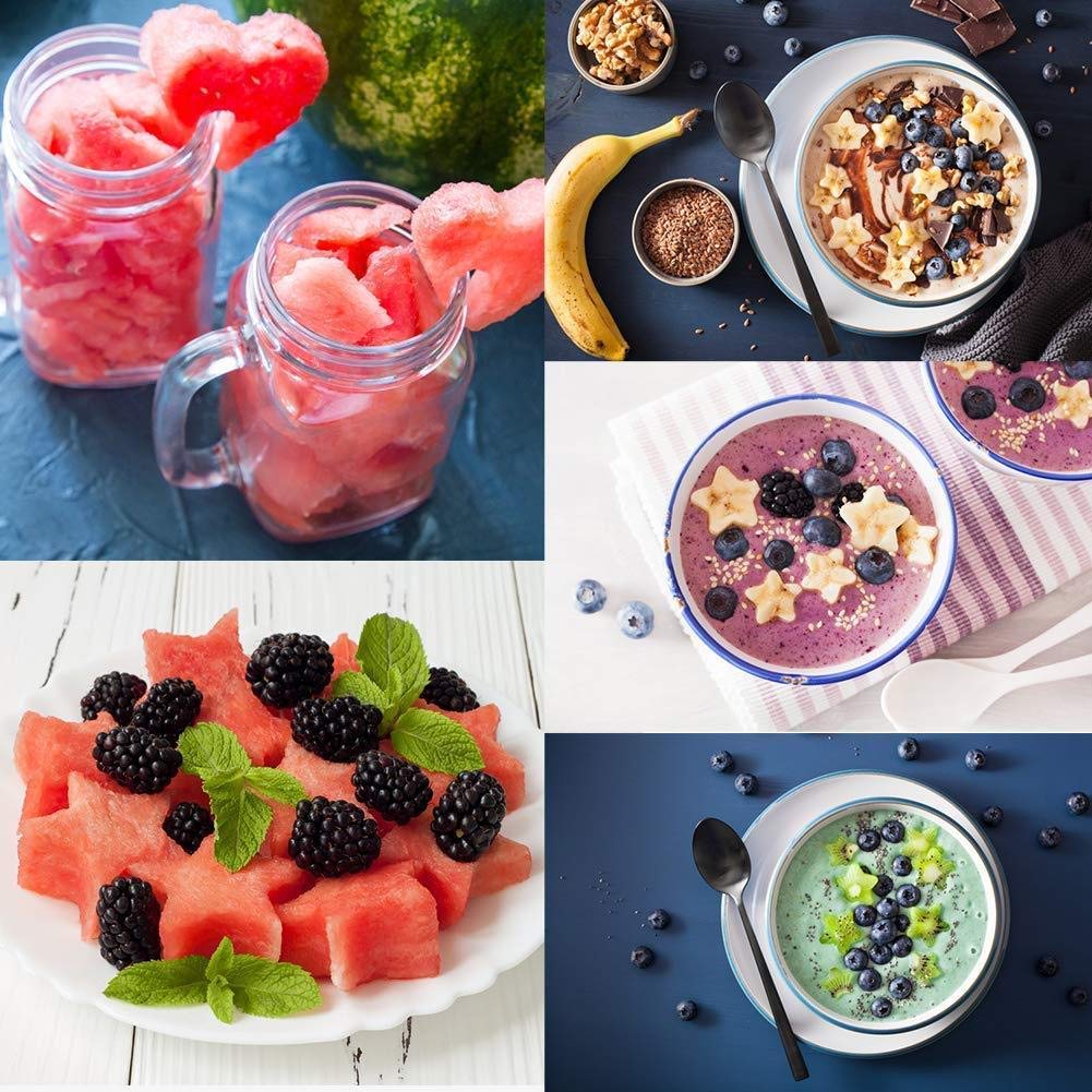 Cookie Cutters Shapes Baking Set, 12PCS Flower Round Heart Star Shape Biscuit Stainless Steel Metal Molds Cutters for Kitchen Baking Halloween Christmas