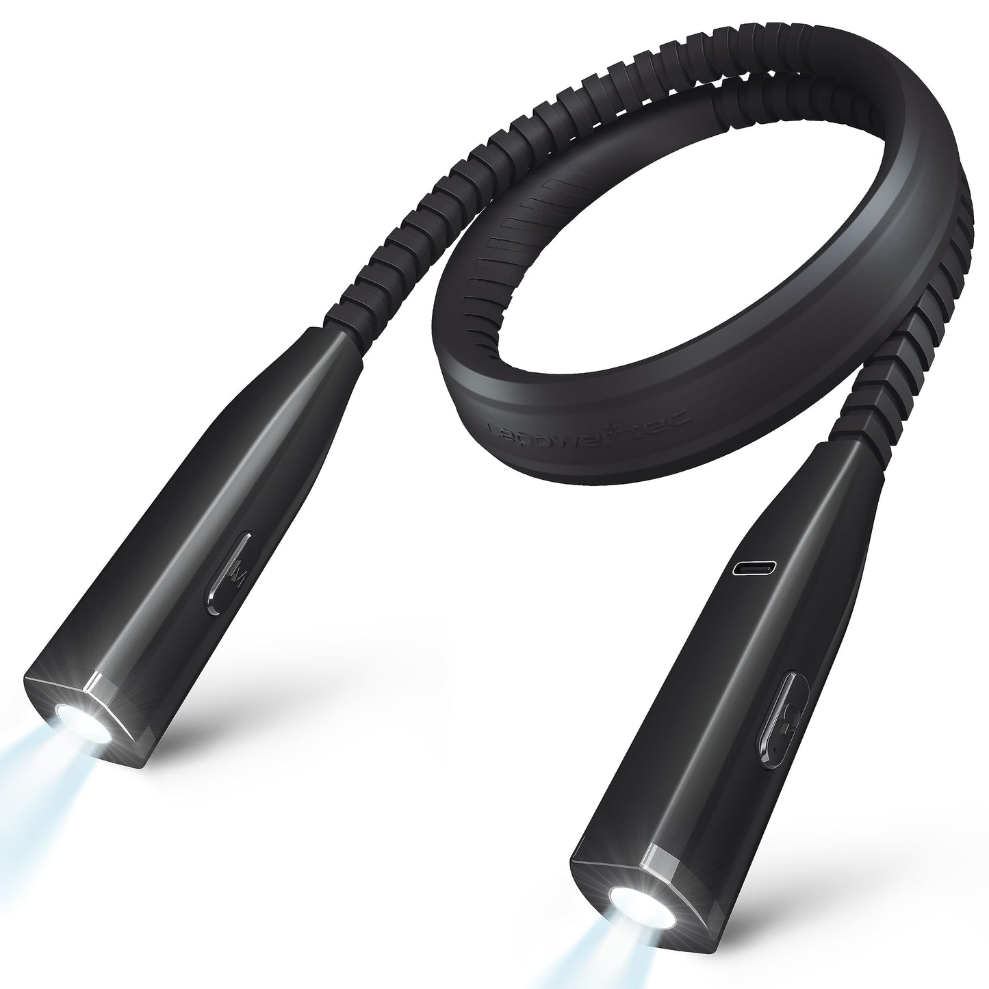 Neck Light - 3-Color & 5-Brightness, Comfortable Silicone Arm, Eye-Caring for Reading, Knitting, Crafting