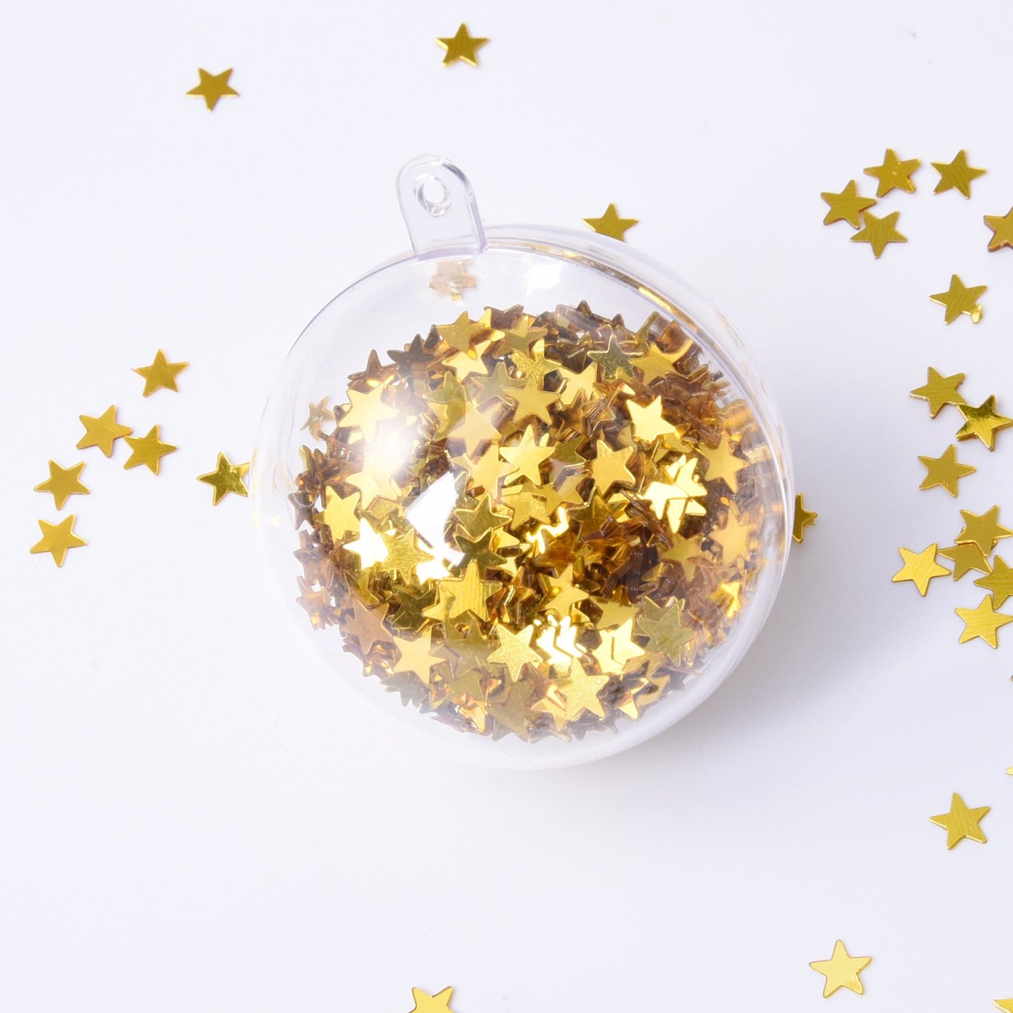 Star Confetti Table Confetti Metallic Foil Stars Sequin for Party Wedding Decorations, 30 Grams/ 1 ounce (Gold)