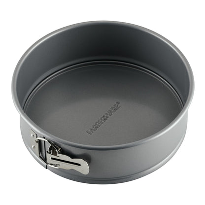Bakeware Springform Baking Pan, Round Nonstick Cheesecake Pan - 9 Inch, Gray