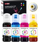 400ML Autofill Syringe-Free Sublimation Ink Compatible for ET-2400 ET-2720 ET-2760 ET-4800 ET-2850 ET-2800 ET-3850 ET-2803 ET-2750 ET-3760 ET-15000 (Anti-UV/ICC Free)