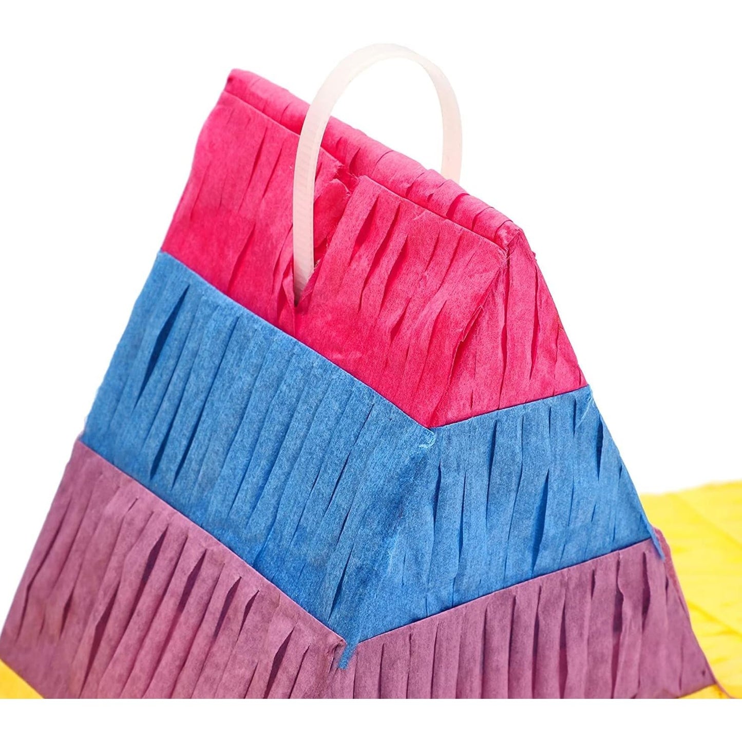 Rainbow Star Pinata for Kids Birthday, Twinkle Twinkle Little Star Gender Reveal Party Decorations (Small, 12.6 x 12.6 x 3 In)