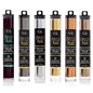 Foil - Transfer Sheets - Black, Pewter, Silver, Gold, Rose Gold, and Copper - Bundle of 6 "Metal" Colors