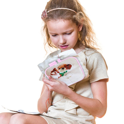 5Pcs 5 Size Square Embroidery Hoops, ABS Plastic Embroidery Hoops Cross Stitch Hoops Embroidery Frames for Sewing, Needlework, Embroidery Projects (Size-3", 4.3", 6.5", 8.7", 11")