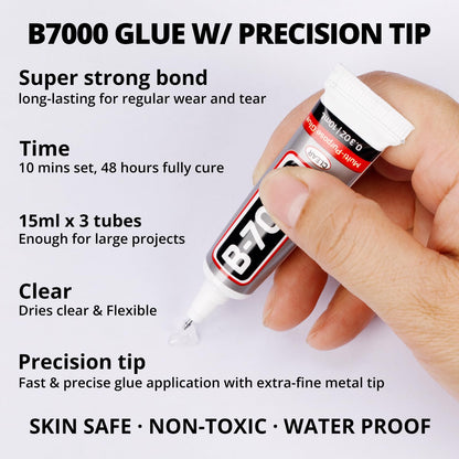 11000Pcs Jelly Hot Pink AB Rhinestones with b7000 Glue for Crafts Clothing Clothes Fabric Tumblers, Bright Pink Gems Resin Flatback Rhinestones for Shoes Nails, Flat Back Bedazzler Kit ss 6-ss 20