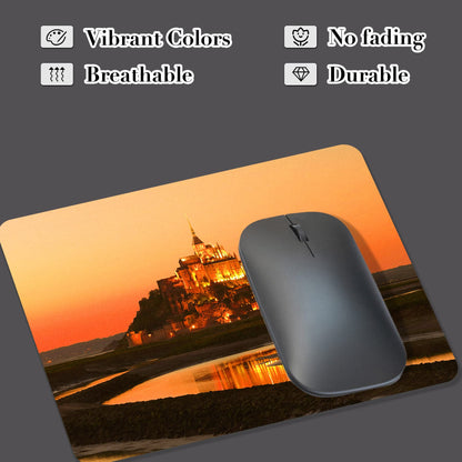 Sublimation Mouse Pad Blank Rectangular Blanks 3mm Thick for Transfer Heat Press Printing Crafts 9.4x7.9x0.12 Inches White 11pcs