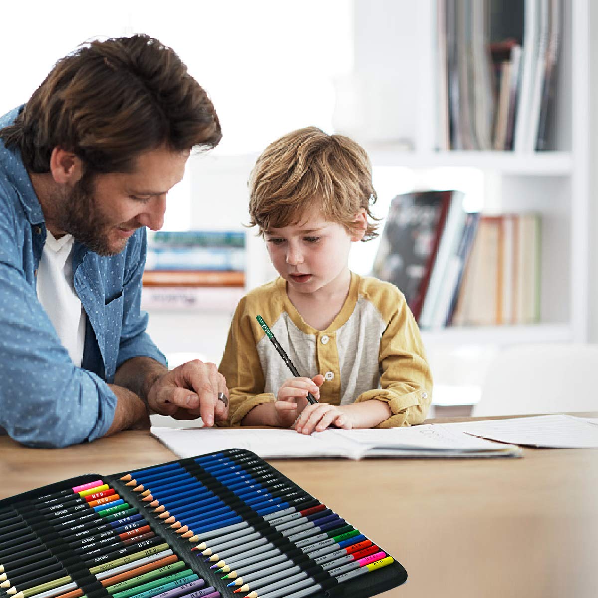 72PCS Drawing Supplies Sketching Set,Art Kit include Drawing & Colored Pencils for Adults Artists Kids.Pro Art Sketch Supplies with Sketchpad,Watercolor & Metallic Pencils