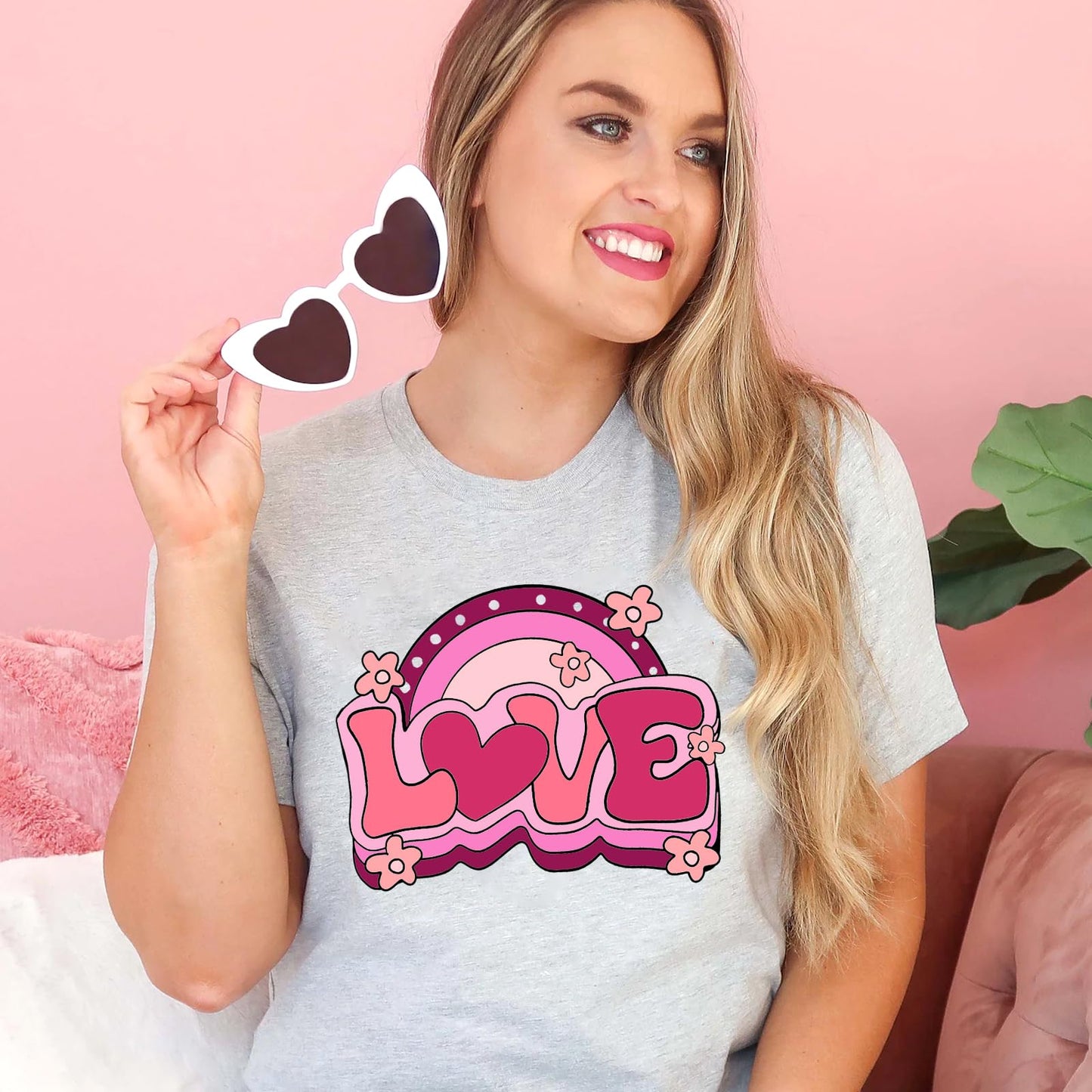 Pink HTV Heat Transfer Vinyl - 18 Sheets 12 x 10inches Light Pink HTV Iron on Vinyl for T-Shirts Compatible with Cricut or Silhouette Cameo