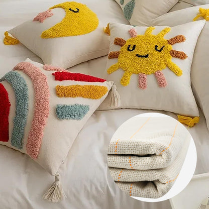 71"x40" Non-Slip Rug Backing Felt Cloth and 59"x40" Primary Tufting Cloth with Marked Lines, Tufting Yarn Fabric Frame for Carpet, Large Monks Kit for Cut Pile