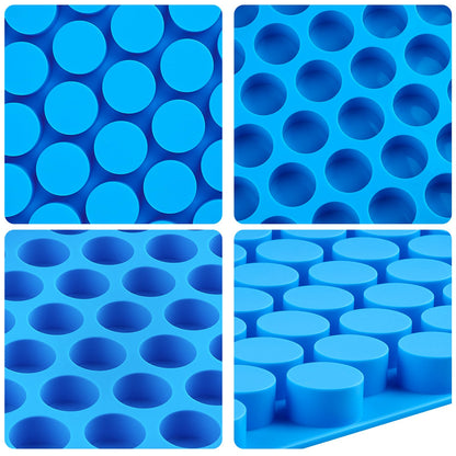 Round Candy Molds Silicone Molds for Hard Candy, Gummy, Caramels, Chocolate, Ganache, Ice Cubes, 220 Cavity