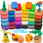 Air Dry Clay 36 Colors, Modeling Clay for Kids with Tools, Soft & Ultra Light, Toys Gifts for Age 3 4 5 6 7 8+ Years Old Boys Girls Kids