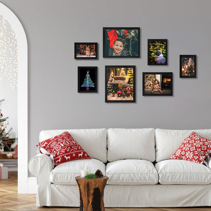 4x6 Picture Frames Black Set of 12 for Wall Gallery Collage Photo Frames or Tabletop Display