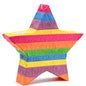 Rainbow Star Pinata for Kids Birthday, Twinkle Twinkle Little Star Gender Reveal Party Decorations (Small, 12.6 x 12.6 x 3 In)