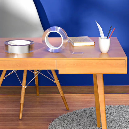 Double Sided Tape Heavy Duty 1.18 Inch x 240 Inch(20ft), Nano Double Sided Adhesive Tape, Clear Mounting Tape for Walls,Picture Hanging Adhesive Strips,Removable & Waterproof Poster Tape