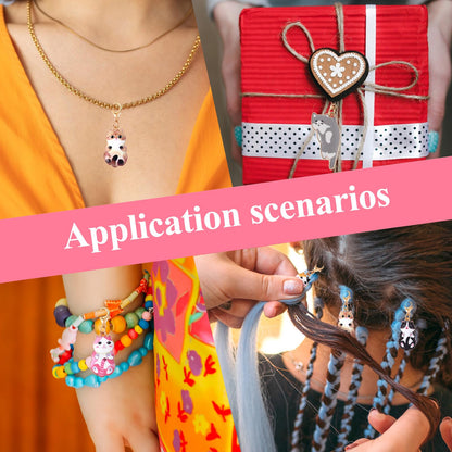 14 Pcs Cat Stitch Marker Lovely Keychain with Lobster Claw Clasp Animal Leverback Knitting Charm Large Crochet Locking Marker Alloy Weaving Sewing Accessories for Needlework Adult DIY Craft Handmade