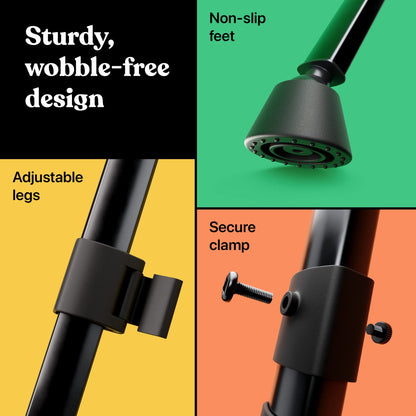 Portable Artist Easel Stand for Painting - Adjustable Height Painting Easel with Bag - Tabletop Art Easel for Painting Canvas Stand, Poster Stand & Wedding Signs Stand - Metal Tripod - 21x66 inches