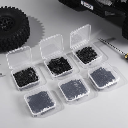 Small Bead Storage Containers 30 Pieces Plastic Storage Organizers Stackable Art Storage Case Transparent Boxes Jewelry Beads Storage Box(1 Pack)