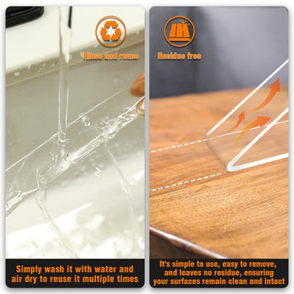 Double Sided Tape Heavy Duty 2 Pack, 1.2 Inch x 400 Inch ，Extra Large Nano Double Sided Adhesive Tape for Walls, Carpets, and Posters - Removable Reusable, Washable(33.3FT)