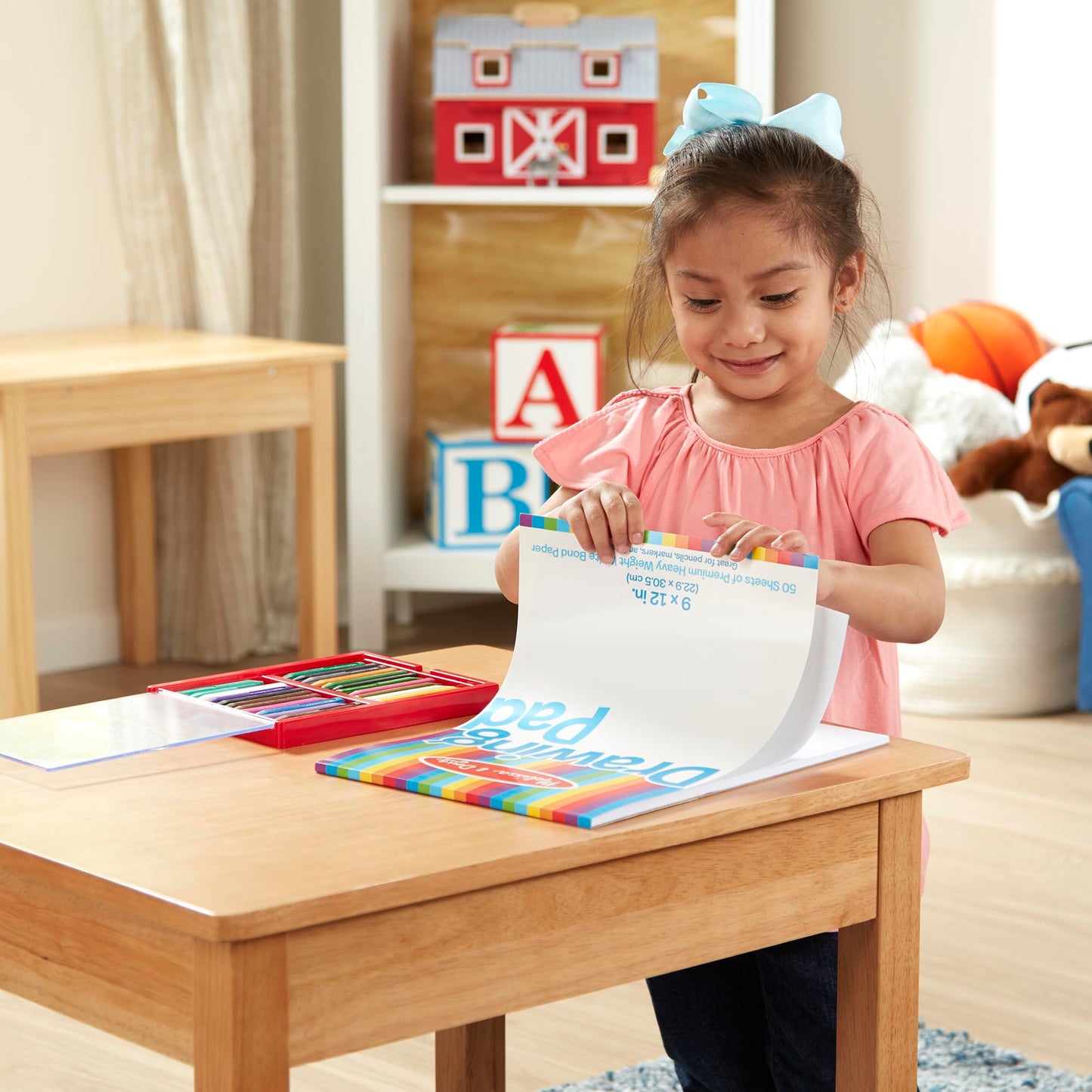 Drawing Paper Pad (9 x 12 inches) - 50 Sheets, 3-Pack - FSC Certified