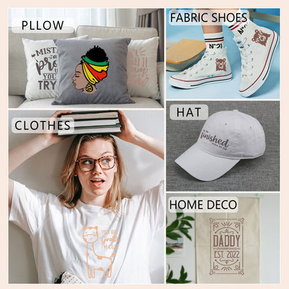 Skin Tone Heat Transfer Vinyl - 10 Sheets Bundle 10x12 Inch Cream Barely Beige Iron on Vinyl Brown Tan HTV Vinyl Craft Cutter DIY T-Shirts Clothing Bags for Cricut Silhouette Cameo