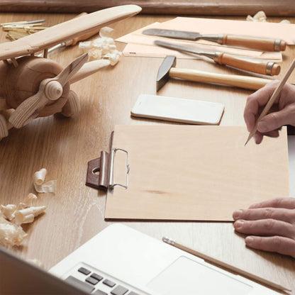 Unfinished Wood, 8 Pack Basswood Sheets for Crafts, Craft Wood Board for House Aircraft Ship Boat Arts and Crafts, School Projects, Wooden DIY Ornaments (12 x 8 x 1/16inch)