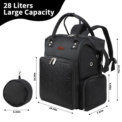 crochet bag,knitting bagBackpack and Tote Bag Storage Bag ，Large capacityYarn Storage Organizer Travel Women Carrying Crochet Accessories Knitting Needles Crochet