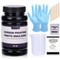 Screen Printing Photo Emulsion (8.5 oz), Diazo Sensitizer(1g), Measuring Cup, Gloves, and 5 Stir Sticks, Pre-Sensitized Photo Emulsion Screen Printing Supplies for Screen Printing and Fabric
